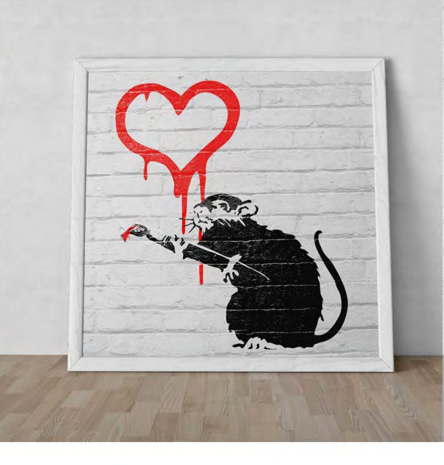 Heart Rat（額装アート）