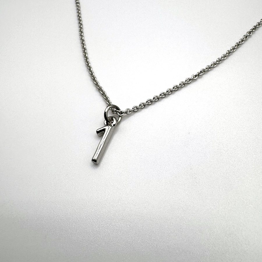 Number necklace｜数（SUS-04）